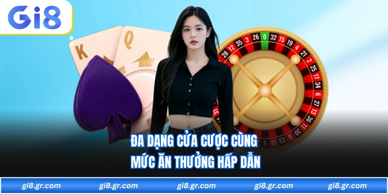 Tài Xỉu GI8 Đầy Đủ Mọi Yếu Tố Kịch Tính, Vui Nhộn Và Thú Vị Đa dạng cửa cược cùng mức ăn thưởng hấp dẫn